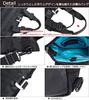 Tote Shoulder Large PC Water Black [HIKKER-LINK] Bag, Backpack, Bag, 4-Way, Capacity, A4, 14-inch Storage, Repellent, Commuting, School, Business,