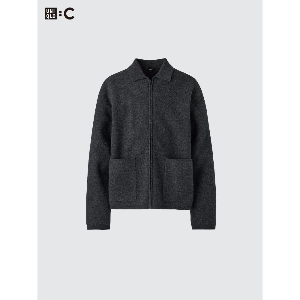 Uniqlo Knit Full Zip Jacket