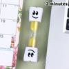 2Minute 3Minute Kids Big Eye  Sand Timer for Tooth Brushing Visual Learning Time Management Bathroom Essential