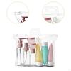 Travel Bottles for Toiletries Leakproof Sturdy with Clear Bag,Portable Essential Cream