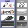 For Chevy Silverado For GMC Sierra 2013-2024  Car Trunk Net Elastic Luggage Net Cargo Organizer Storage Car Mesh Network Pocket