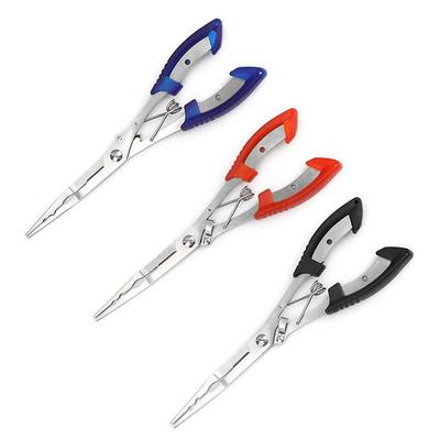 Alicates de Peixe Ergonomia Antiderrapante Alta Resistência Multifuncional Cortar Linha de Pesca Pesca Anzóis Amarrados Alicates Equipamento de Pesca