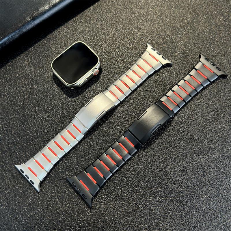 Stainless Steel Band For Apple Watch Ultra3/2 49mm 11 10 46mm 42mm 9 8 7 45mm 41mm Metal Quick Release Bracelet Strap iWatch 6 5 4 SE 44mm 40mm
