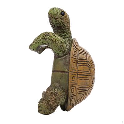 Turtle Flower Pot Hanger Tank Ornament Collection Gift Small Hanging Statue Garden Sculpture