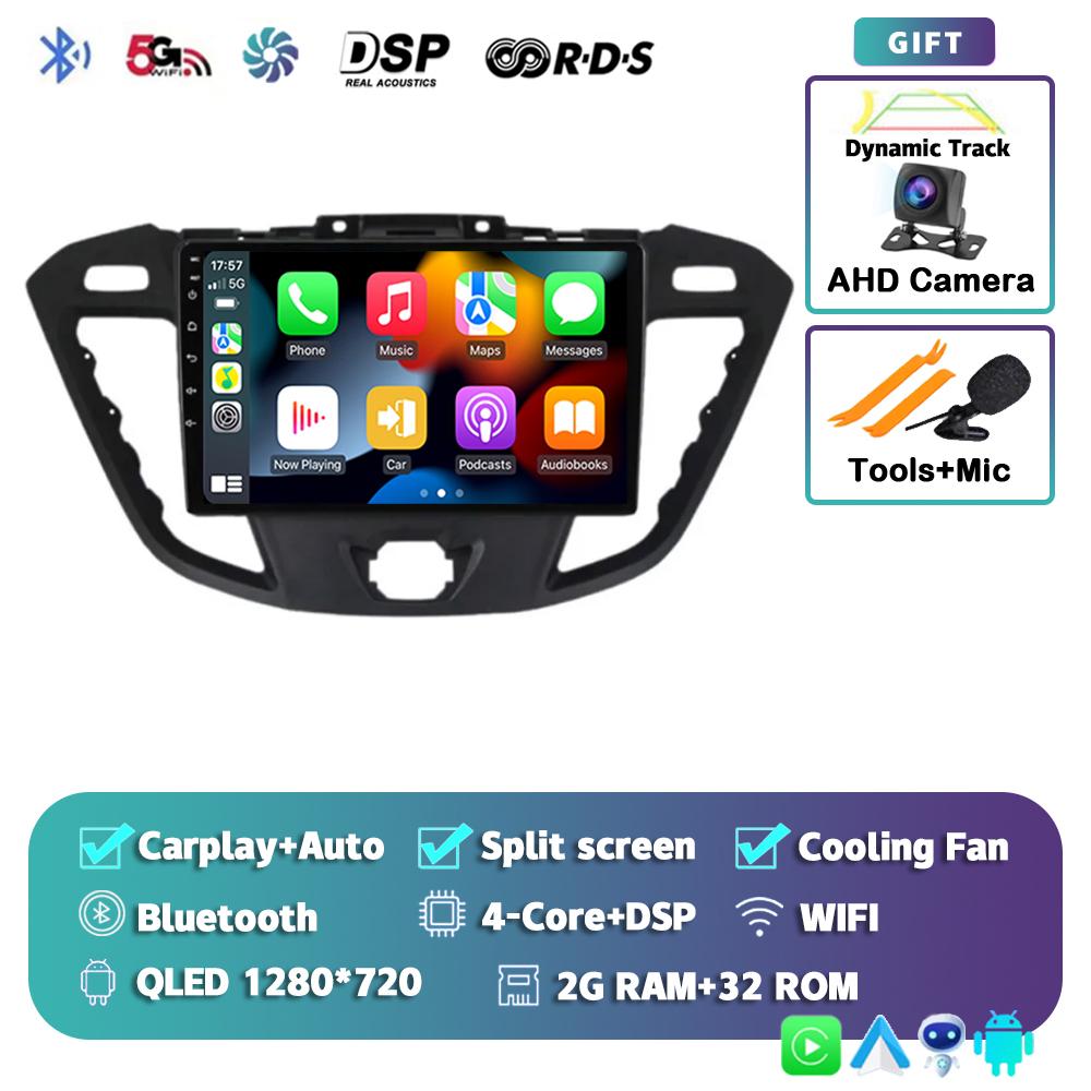 

Android 14 Carplay Auto для Ford Transit Tourneo Custom 2013-2021 Навигация Автомобильный Радиоприемник 2 Din Мультимедийный Плеер Головное Устройство Стерео