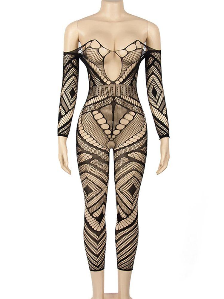 2024 Spring and Summer New Bodycon Women's Slim Hip Lifting One-piece V Neck Sexy Backless Sleeveless High Street Clothing