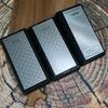 Double-Side Base Diamond Sharpening Stone Whetstone Knife Kitchen Grit Chef Knife Grinding 400/600/1000/1200 Grit Sharpener