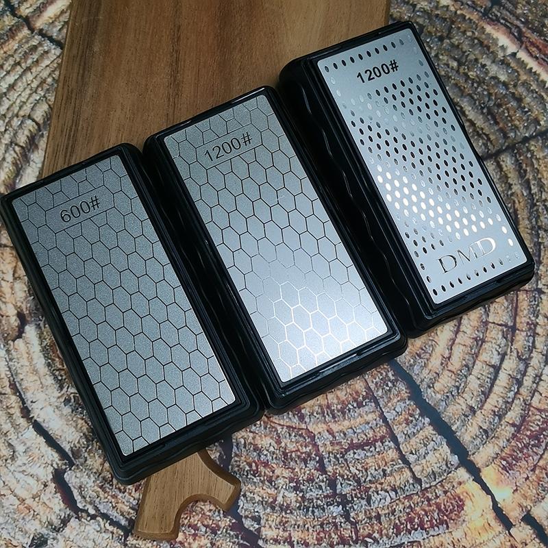 Double-Side Base Diamond Sharpening Stone Whetstone Knife Kitchen Grit Chef Knife Grinding 400/600/1000/1200 Grit Sharpener