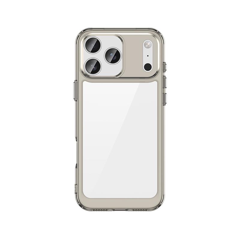 For iPhone 17 Pro Max Case iPhone 17 Air iPhone 17 Pro Max Cover Bumper Shockproof Clear PC + Silicone Protective Phone Cover