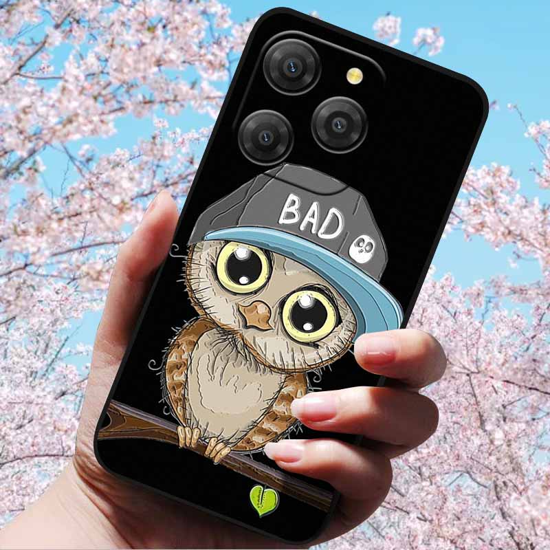 For Blackview Shark 9 5G Cases 3D Relief Flower Emboss Soft Silicone For Blackview Shark 9 5G 3D Cartoon Back Cover Cases Shark9