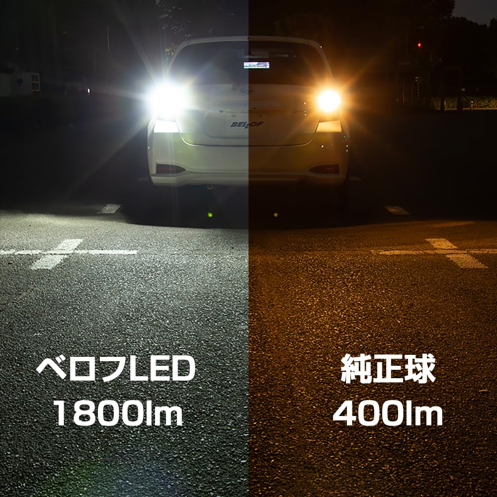 BELLOF LED Back Lamp T16 White 6500 Kelvin Explosive Light