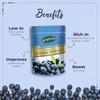 Happilo Premium Dried Californian Blueberries 150 G (Pack of 1) | Rich In Calcium and Vitamin K | Vegan, Non-GMO & No Preservatives