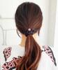 Racoha Dazzle Cubic Ball Hair Scrunchie