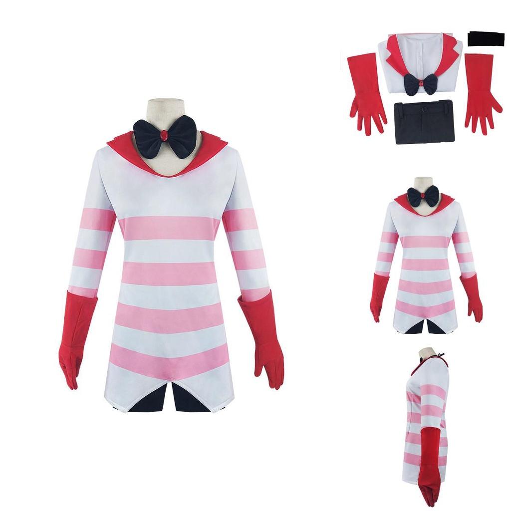 High-quality Hazbin Hotel Dust Angel Costume With Fashionable Appeal For Unisex Wear
