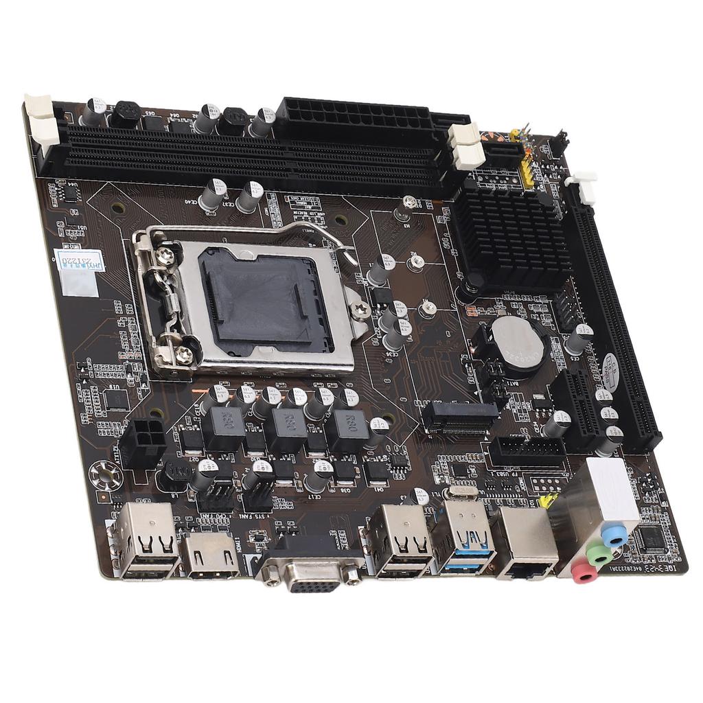 H61 DDR3 Mainboard for LGA 1155pin Dual Channel Support 16GB Memory M ATX Motherboard for Desktop PC