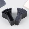 4Pcs Non-Slip Ladder Feet Rubber Pads Foot Covers Furniture Mat Leg Chair Replacement Protectors Cover Black Anti Slip Pads