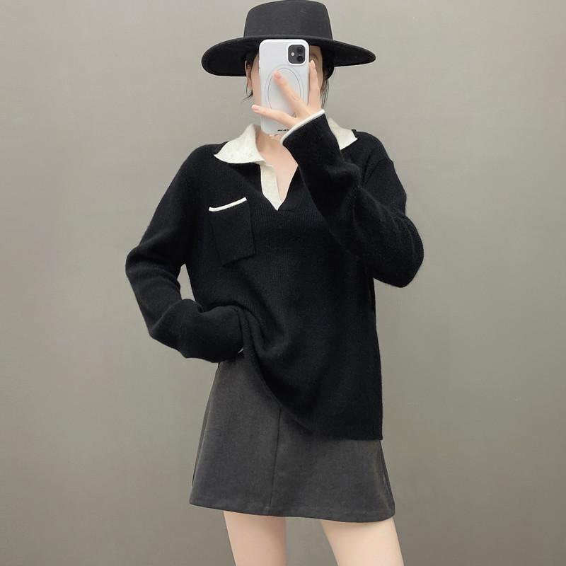Qinghe 100% Pure Cashmere Women's Sweater - Ultra Soft Luxury Winter Pullover