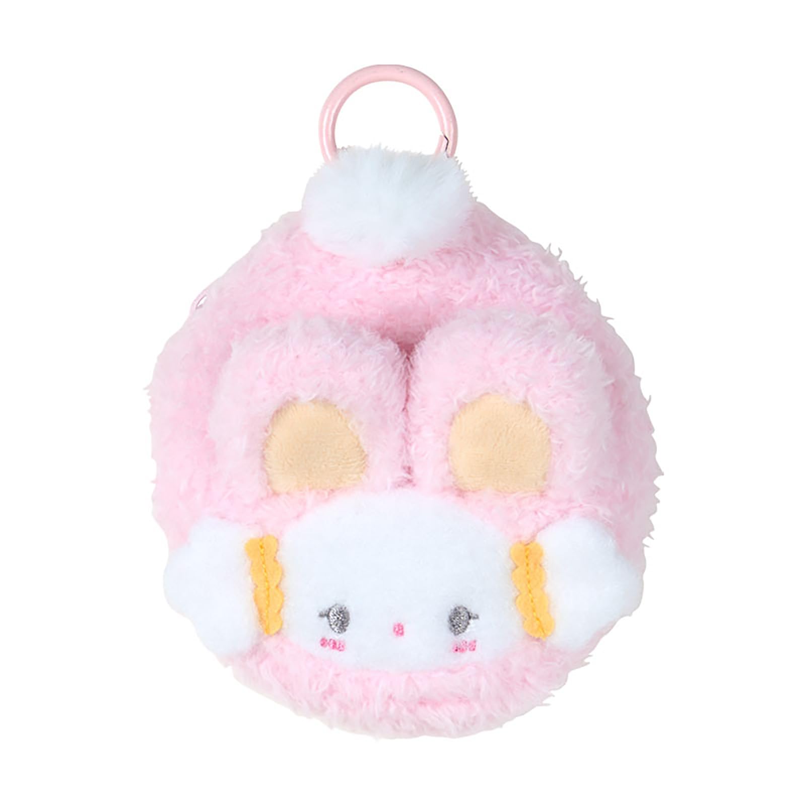 Sanrio Mini Pouch Charm Cogimyun Small Item Pouch with Carabiner 295825 (Spring Rabbit) - - Case/Makeup -