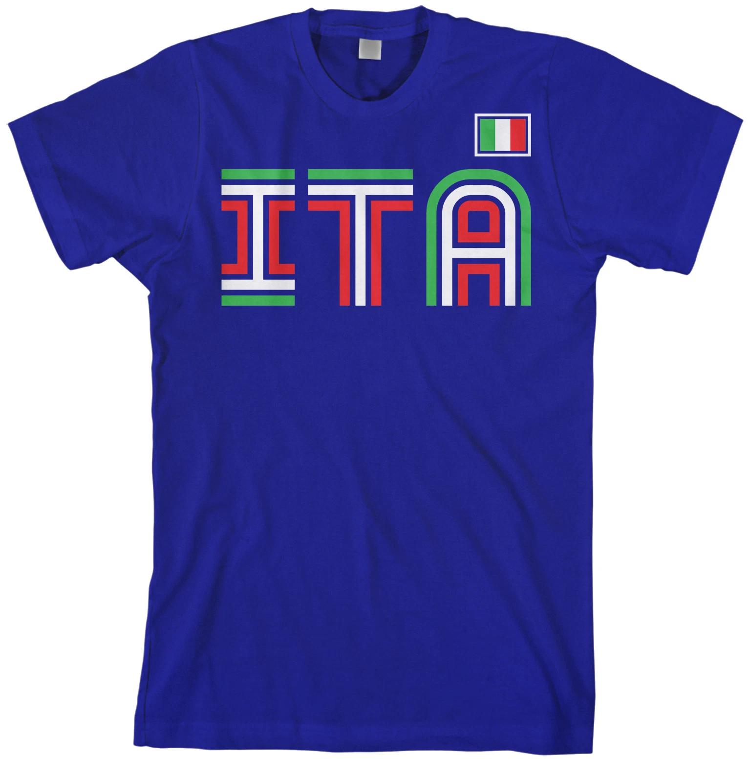 Italy Athletic Retro Series Men s T shirt Soccer 2XL