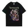 The Boondocks Huey and Riley Printed Tshirt Unisex Women Anime Cartoon Fashion Tshirt Funny Unisex T Shirts Male Hip Hop Streetwear