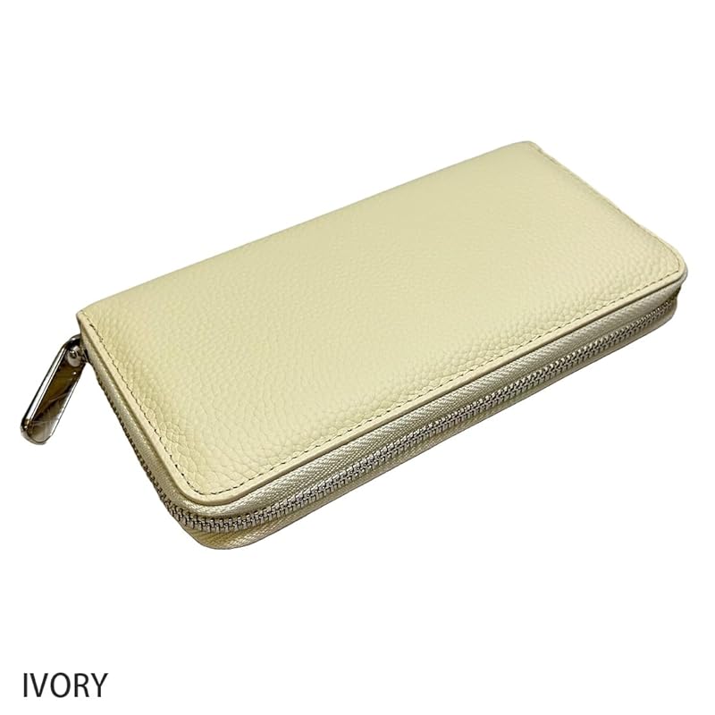 [Keys] long wallet men's [Ivory: Height 10cm x Width 19.5cm x Width 2.5cm / Specifications: Bill compartment x 2, coin purse x 1, card slot x 12, card