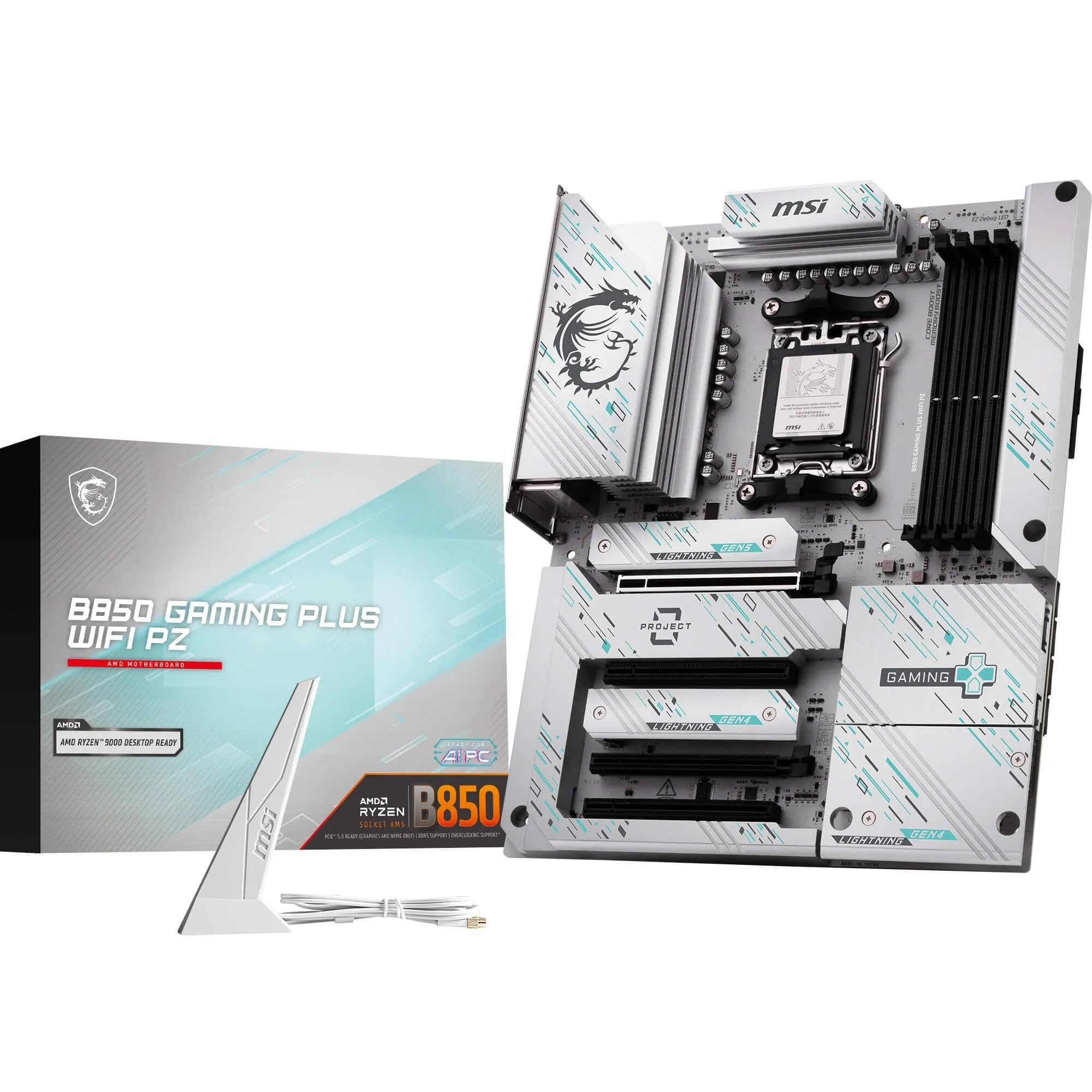 

MSI B850 GAMING PLUS WIFI PZ ATX Ігрова материнська плата MB6800