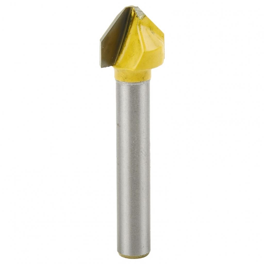 Router Bit 90 Degree Carbide High Strength V-shaped