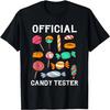Official Candy Tester Funny Halloween Costume Gift T-Shirt