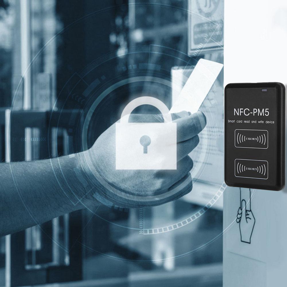 NFC Access Control Card Duplicator Full Kryptering Dekodning ID/IC Kort Kopierare Drivrutinsprogramvara