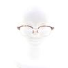 Excelente Gafas BJ CLASSIC COLLECTION Mármol Salmón Soplado Marrón oro Usado