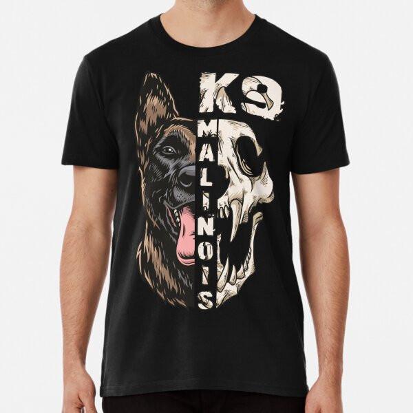 

Тема K9 - Полицейская собака, Дрессировка, Премиальная футболка от S до 5XL, Сделано в Австралии/США M