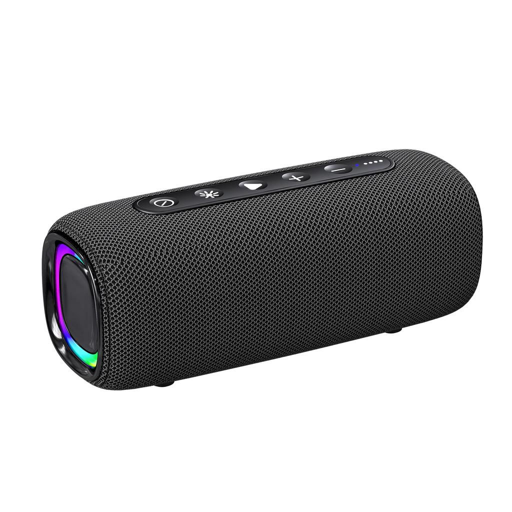 20W Wireless Bluetooth Speaker EBS608 Hifi Boombox Bluetooth 5.3 Powerful Bass RGB LED Light TF Card USB disk Play Long Playback Time for Music