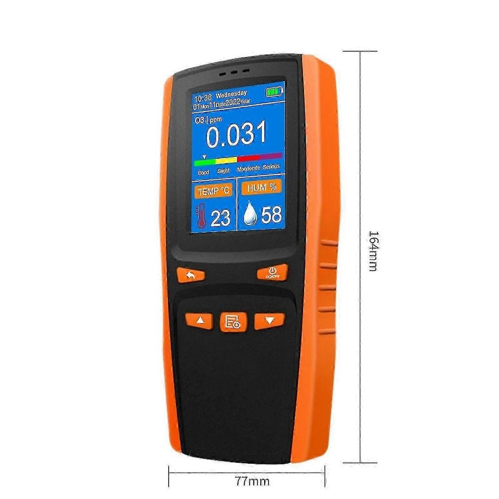 Tragbarer Ozon-Detektor O3 Ozon-Messgerät Intelligenter Sensor Ozon-Messgerät Gasanalysator-TF