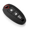 For Suzuki Baleno Ertiga Ciaz Ignis Kizashi Swift SX4 S-cross Vitars Silicone Car Smart Key Cover Case Bag Protector Keychain
