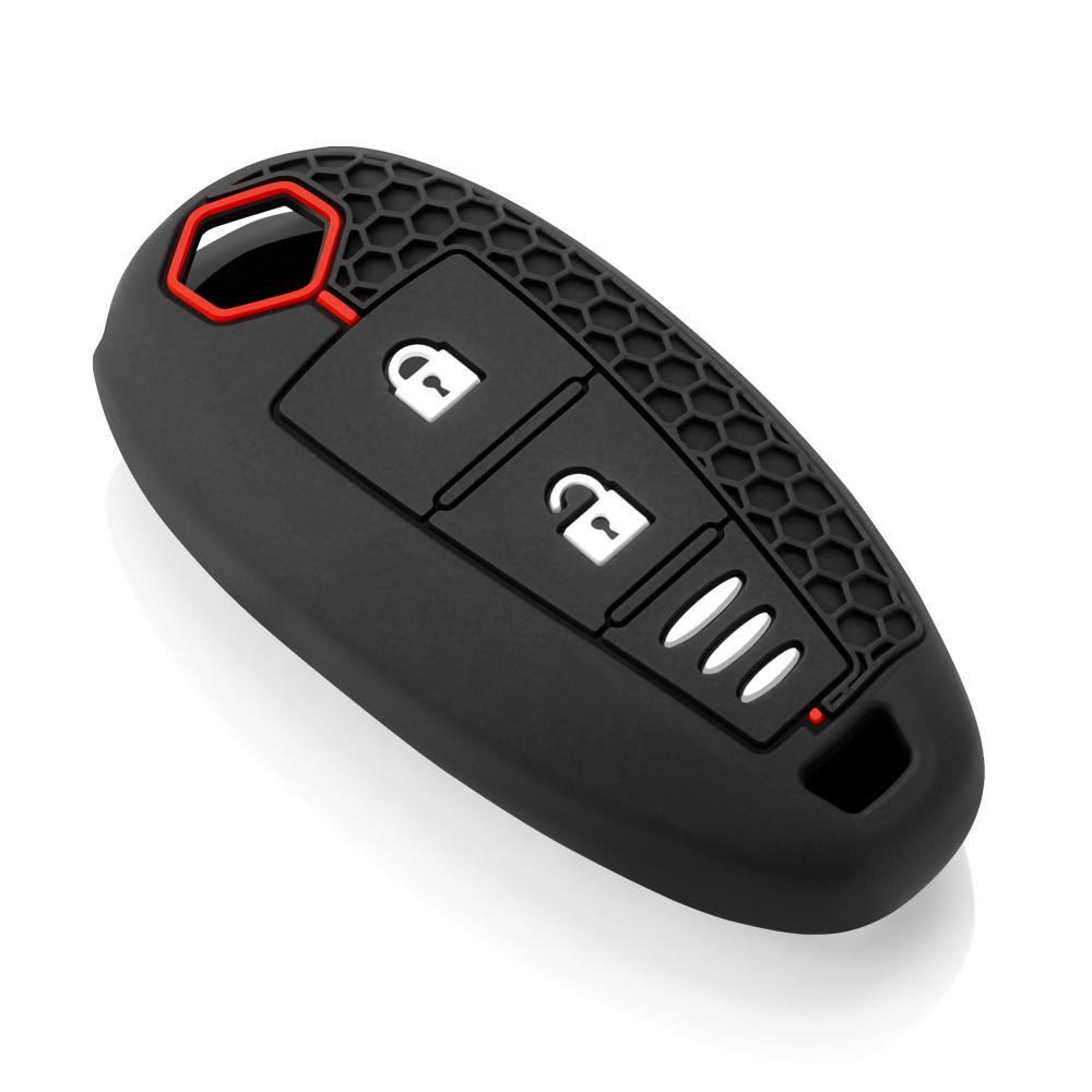For Suzuki Baleno Ertiga Ciaz Ignis Kizashi Swift SX4 S-cross Vitars Silicone Car Smart Key Cover Case Bag Protector Keychain