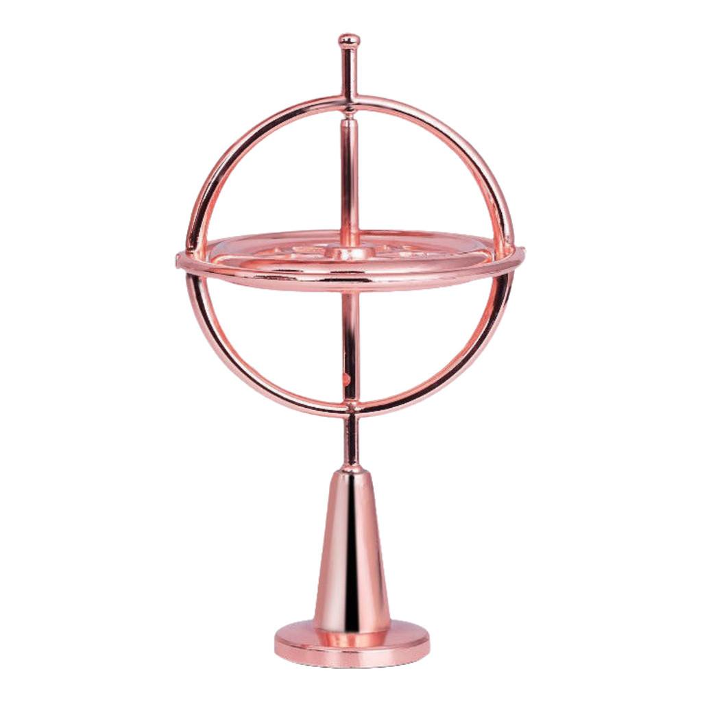 

Exquisite Zinc Alloy Anti-gravity Gyroscope Metal Spinning Top Stabilizer Toy рожевий