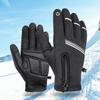 Winter Gloves Windproof Bike Riding Gloves Full Finger Warm Gloves Touch Screen Cycle Gloves Outdoor Snowboard Ski