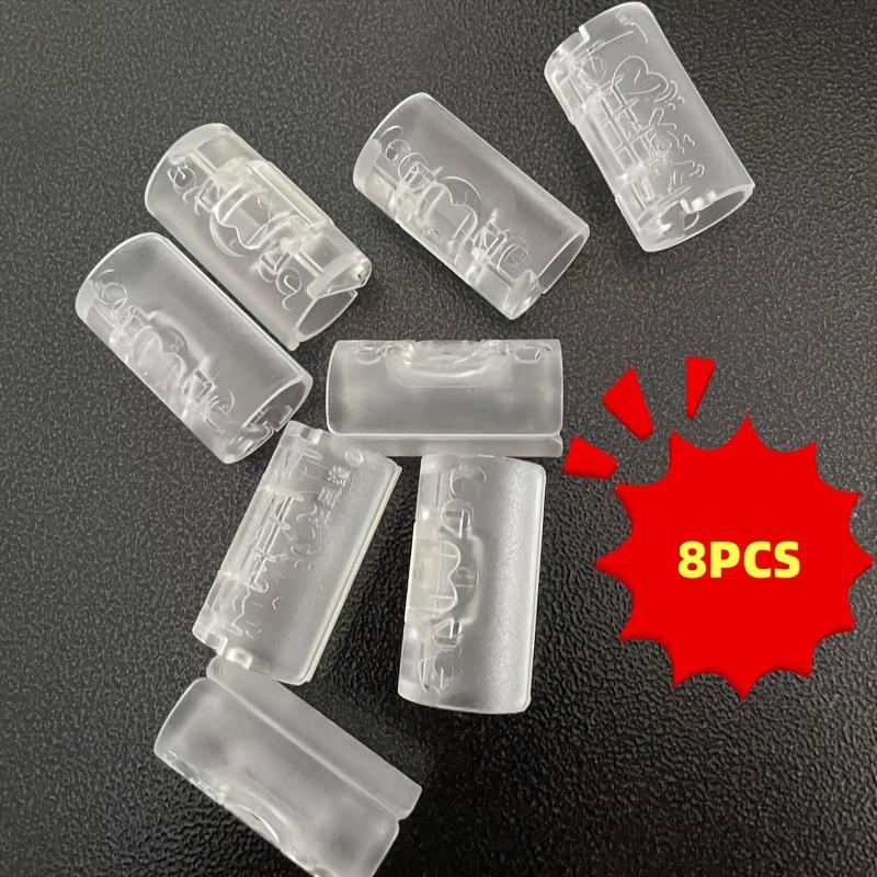 8 pieces of transparent bed sheet clips - multi-purpose, invisible and traceless clip needles for safe bedding and storage