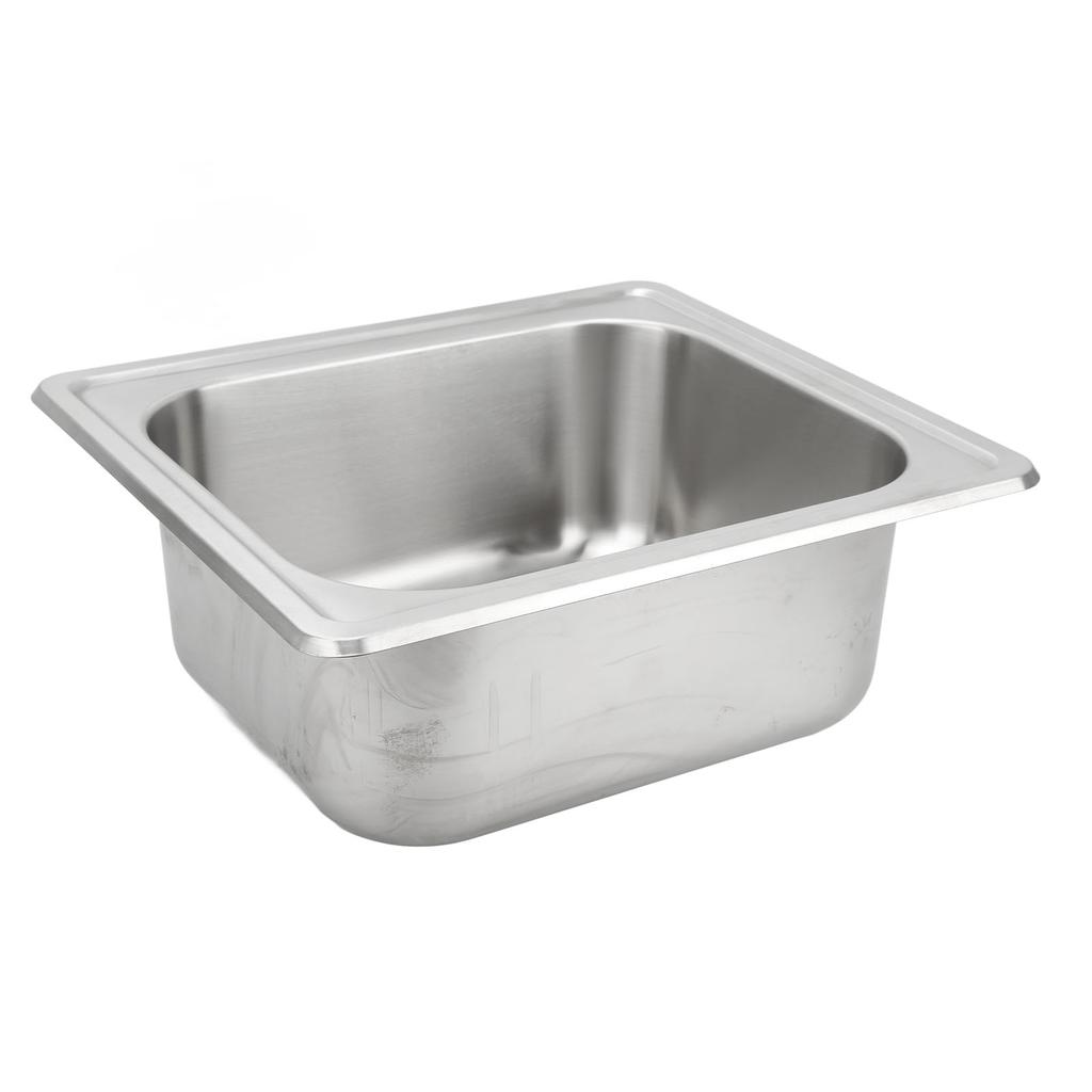 Bar Sink Brushed Process Rustproof Stainless Steel Sink for Bathroom Kitchen Bathroom RV Yacht 480x4