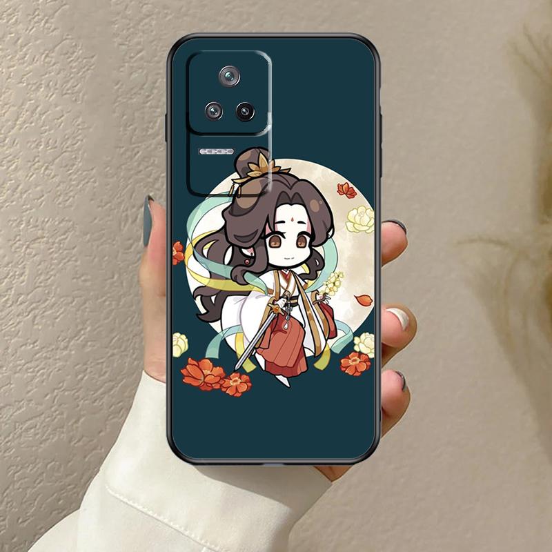 Tian Guan Ci Fu hua cheng xie lian Etui Dla Xiaomi 15 14 Ultra 13T 14T 15T Pro 17 Pro Max POCO X7 Pro X3 X5 X6 F5 F6 F7 F8 Pokrowiec