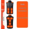 Four-Zone Temperature-Control Electric Heating Vest for Safe, Warmth