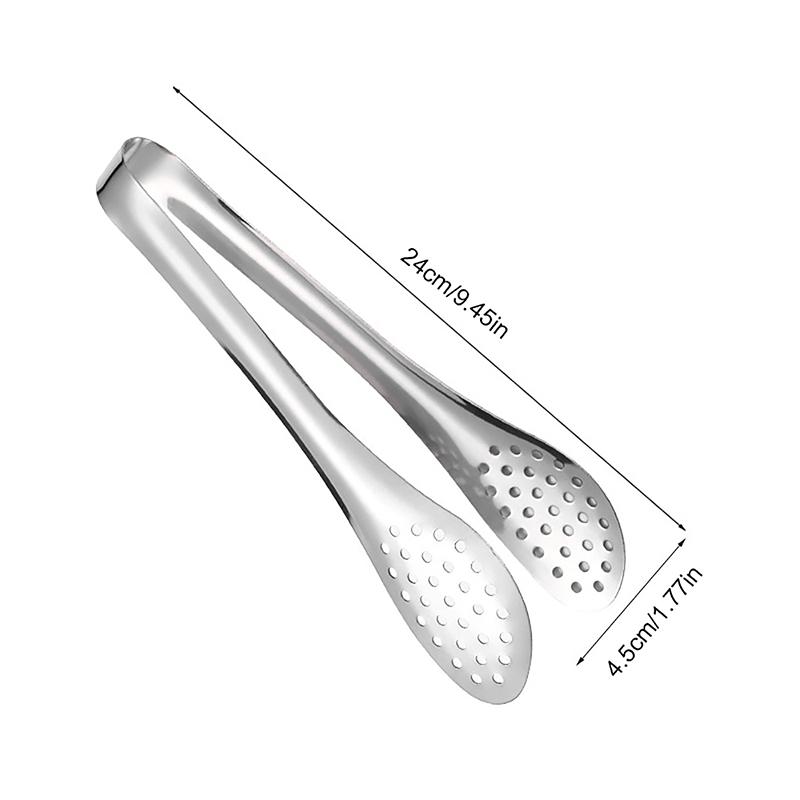 Kitchen Tongs Kitchen Utensils Bbq Food Clip Kitchen Chief Tongs Stainless Steel Portable For Picnic Barbecue Cooking