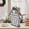 Advent Calendar Wooden House Countdown Calendar With Drawers Christmas Advent Calendar With Drawers Countdown Calendars For
