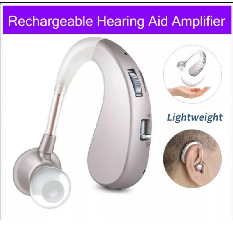 Hearing Aid Elderly Usb Rechargeable Sound Amplifier Noise Reduction Hanging Ear