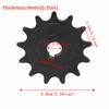 With Crankset Chain Wheel Sprocket Steel Sprocket Gear Durable Chain Sprocket  for Scooter