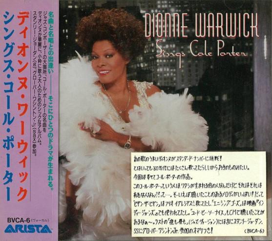 

CD DIONNE WARWICK - Sings Cole Porter BVCA6PROMO Arista 1990 Japan Soul/Funk Used