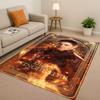 Tappeto HD Soprannaturale Sam Dean Winchester TV Soggiorno Antiscivolo Morbido Tappeto per Camera da Letto Sala Giochi Divano, Decorazione Casa Zerbino