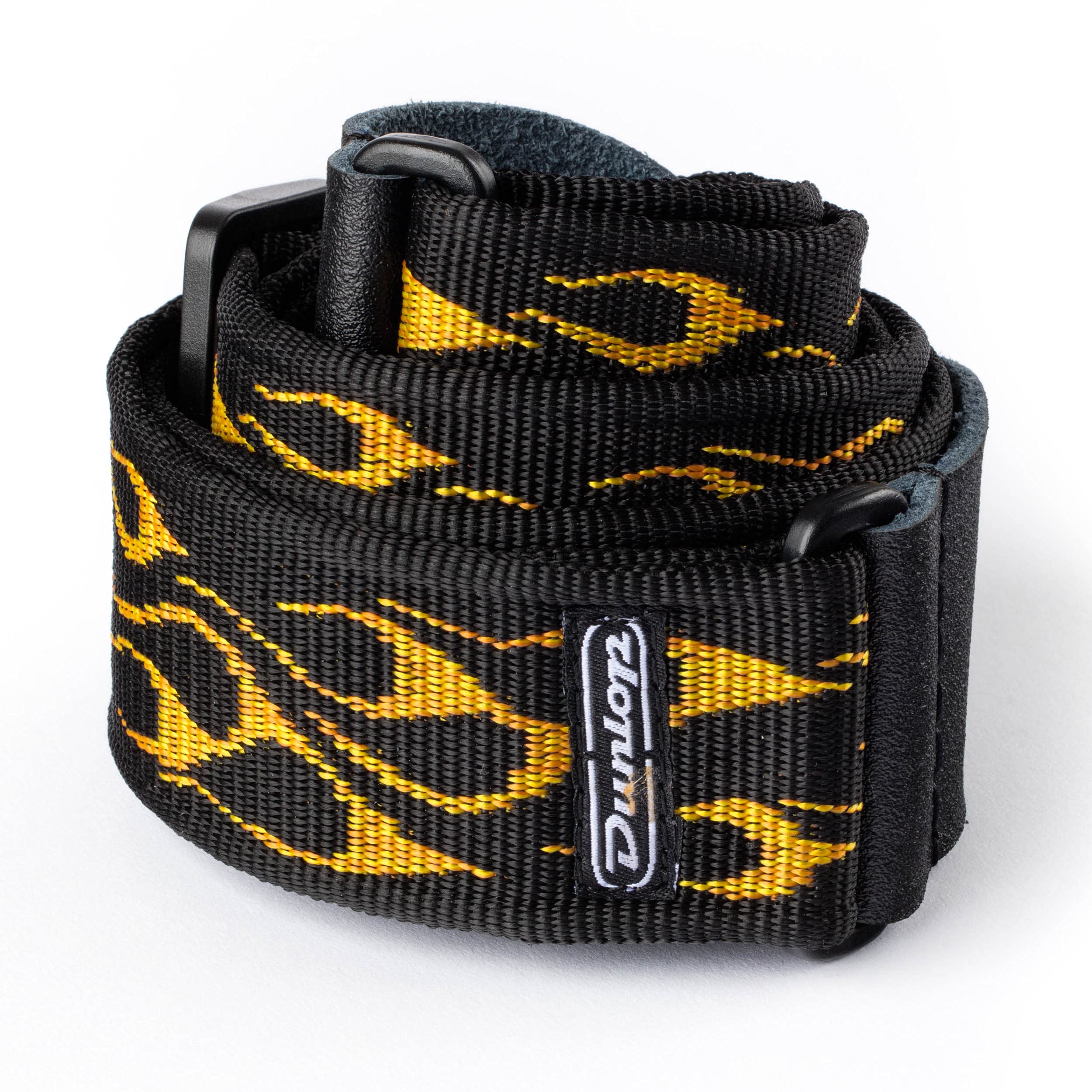 Jim Dunlop Classic Woven Strap Flambe Yellow Classic Guitar Strap Flambe Yellow [Jim Dunlop]