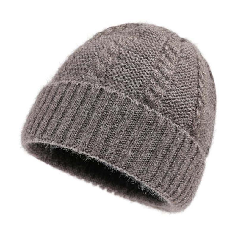 Autumn and Winter Hat Women's Winter Wool Hat Hat Fleece Hat Women's Hat Mother-in-law Hat
