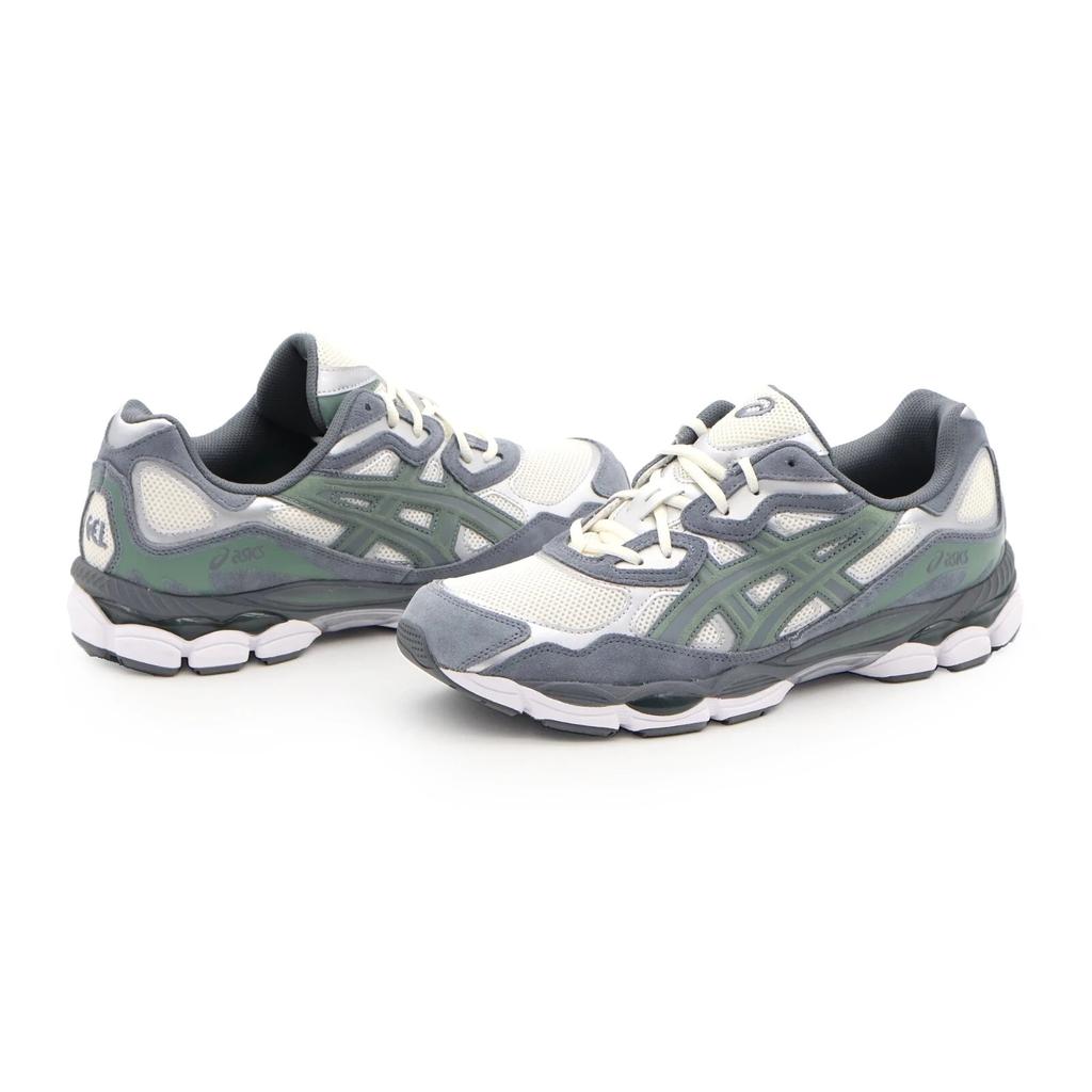 1203A383-101 Asics Gel-NYC Cream Steel Grey Ivory Khaki Green White (Men's)